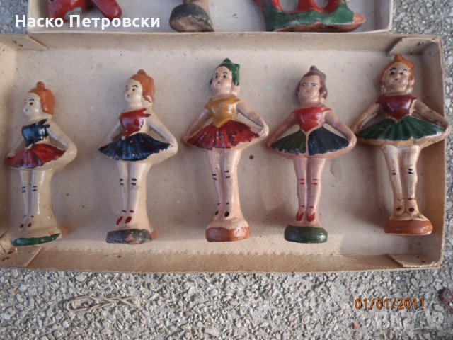 Ретро керамични фигури-окарини (свирки)- 20-те години 20 век., снимка 2 - Антикварни и старинни предмети - 34196885