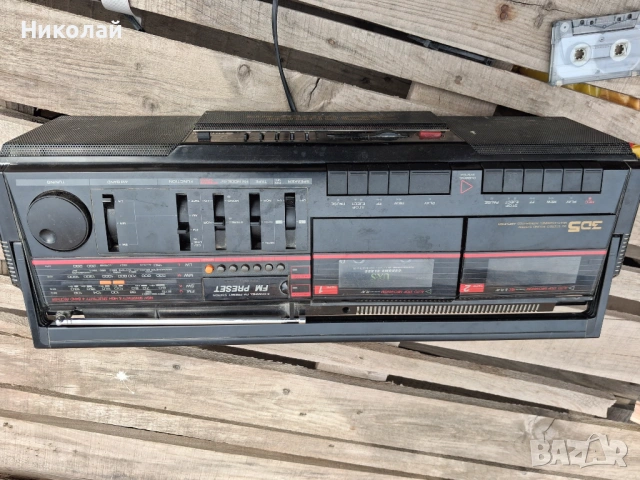 Касетофон двукасетъчен "Hitachi", снимка 9 - Радиокасетофони, транзистори - 53924489