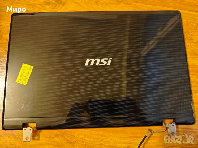 Лаптоп MSI CR610 на части, снимка 2 - Части за лаптопи - 49738886