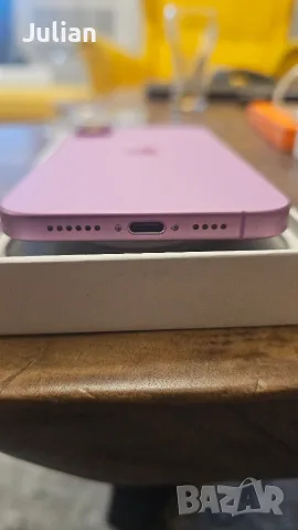 Iphone 16 plus 128 GB Pink като нов, снимка 5 - Apple iPhone - 56467886