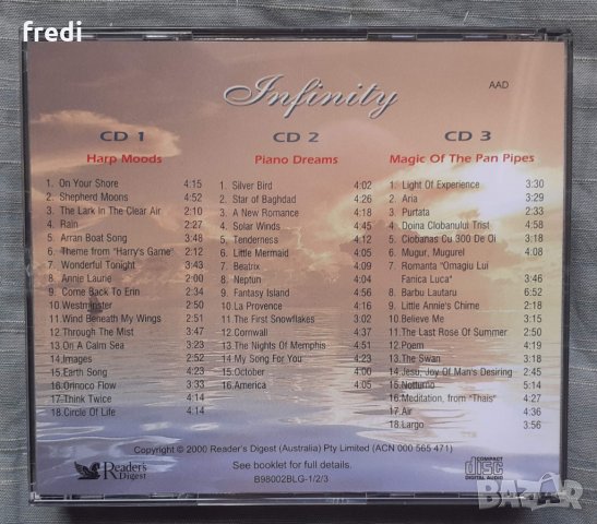 Infinity - 3CD музика за релакс, снимка 2 - CD дискове - 33732387