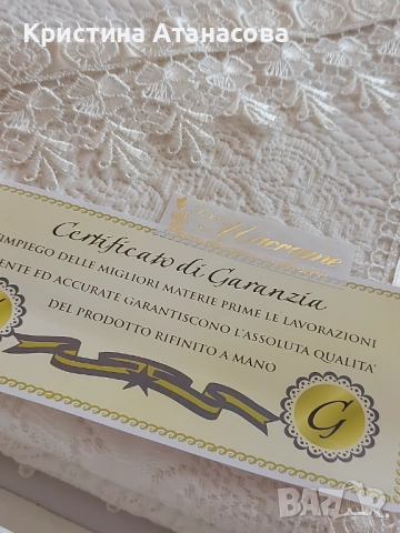 🌟 Уникална италианска кувертюра за спалня, снимка 5 - Спални и легла - 52080074