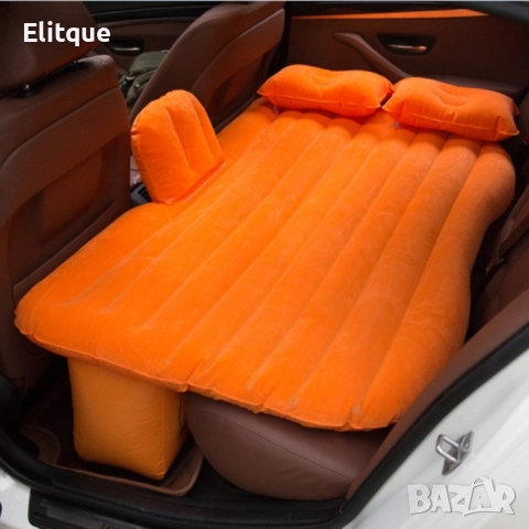 Удобен надуваем матрак (легло), приспособен  за спане в  автомобил AUTO BED, снимка 14 - Други стоки за дома - 52861413