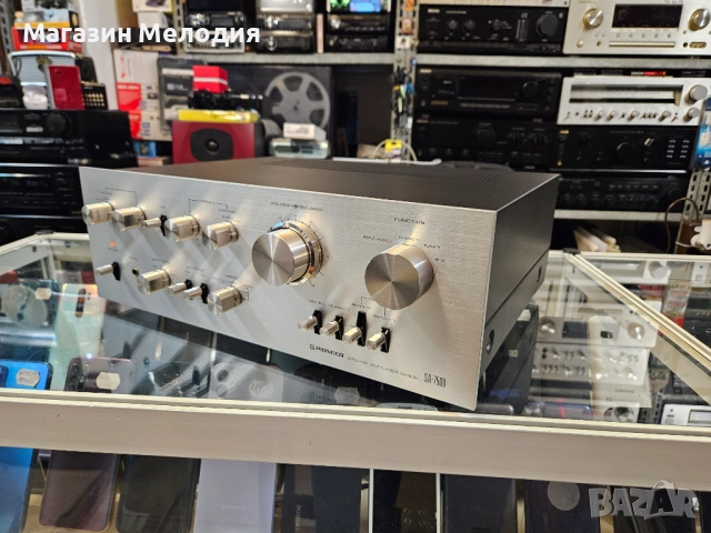 Уникален усилвател Pioneer SA-7500 Рядък и много красив модел. В отлично техническо и визуално състо, снимка 8 - Ресийвъри, усилватели, смесителни пултове - 52576193