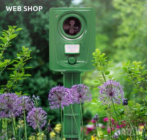 Ултразвуков уред против вредители - Котки / Кучета / Птици / Гризачи / Влечуги, снимка 2 - Други - 31363295