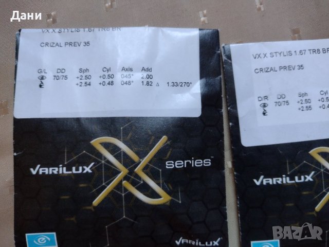Комплект НОВИ диоптрични стъкла за очила Varilux Varilux XR Series™, снимка 4 - Слънчеви и диоптрични очила - 42880292