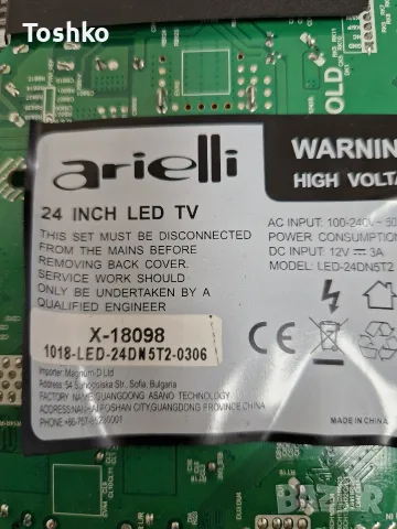 Стойка крачета за ТВ ARIELLI LED-24DN5T2, снимка 3 - Стойки, 3D очила, аксесоари - 56225333