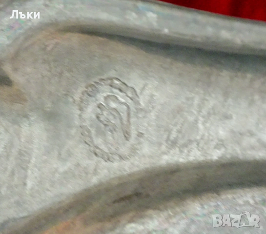 Калаена чиния с Крал Лудвиг Баварски. , снимка 4 - Антикварни и старинни предмети - 54358606