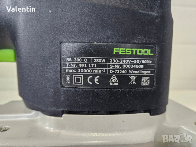 Festool виброшлайф без кабел, снимка 5 - Други инструменти - 44775990