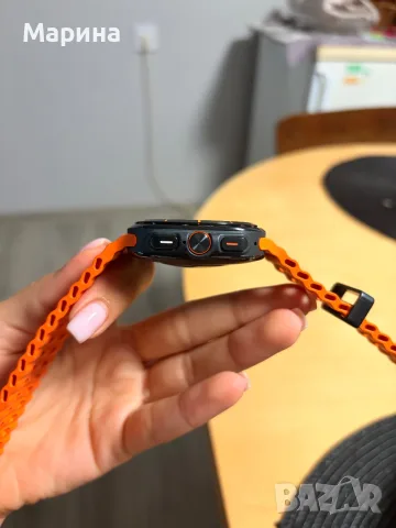 Samsung Galaxy Watch Ultra 2025 47mm LTE – Titanium Gray / Orange, снимка 6 - Samsung - 55994145