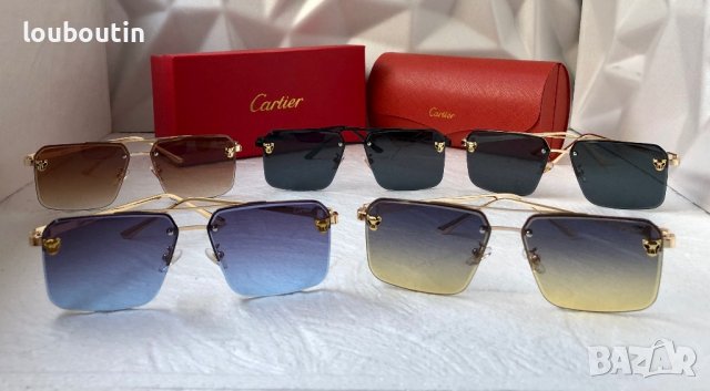 Cartier 2023 мъжки слънчеви очила унисекс дамски слънчеви очила, снимка 12 - Слънчеви и диоптрични очила - 42813384