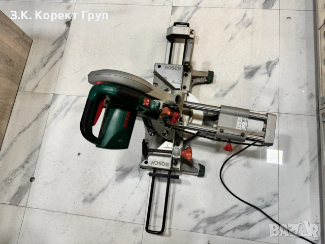 Настолен цикруляр BOSCH PCM 8S 1200 W, Ø 216 мм, снимка 5 - Циркуляри - 54361062