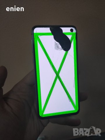 Дисплей с тъч с дефект за Samsung Galaxy S10e / счупен, снимка 2 - Резервни части за телефони - 39608684
