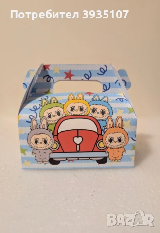 Кутийка за лакомства Лабубу, снимка 3 - Други - 51393559