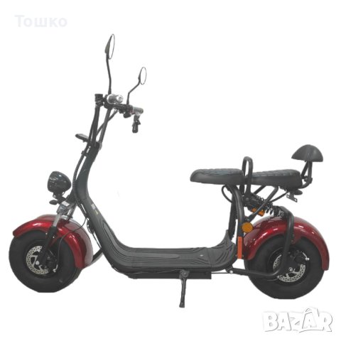 Електрически скутер Чопър Citicoco EEC03 1500W 60V/20Ah, снимка 2 - Мотоциклети и мототехника - 40491663