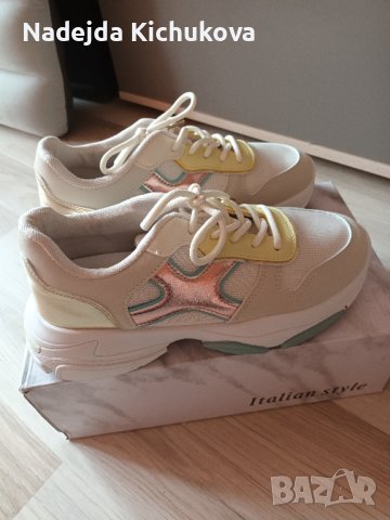 Дамски маратонки Seastar.39 номер.Обвани веднъж.Като нови.Цена-20 лв., снимка 2 - Маратонки - 42823334