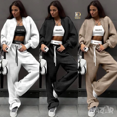 дамски екипи Miu Miu , снимка 3 - Спортни екипи - 50693284