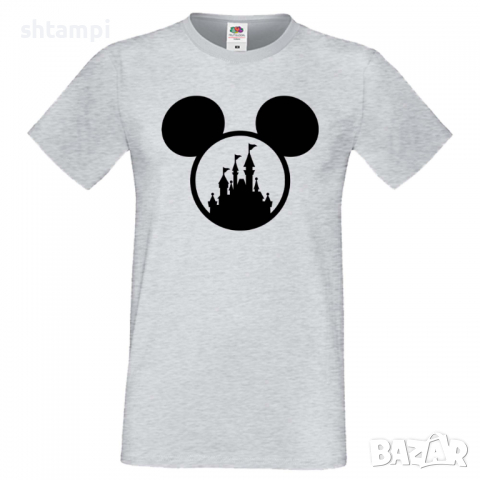 Мъжка тениска Mickey Head 3 Подарък,Изненада,Рожден ден