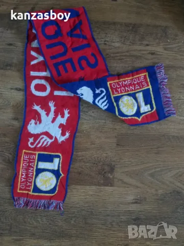 olympique lyonnais vintage - ретро футболен шал , снимка 5 - Шалове - 47682940