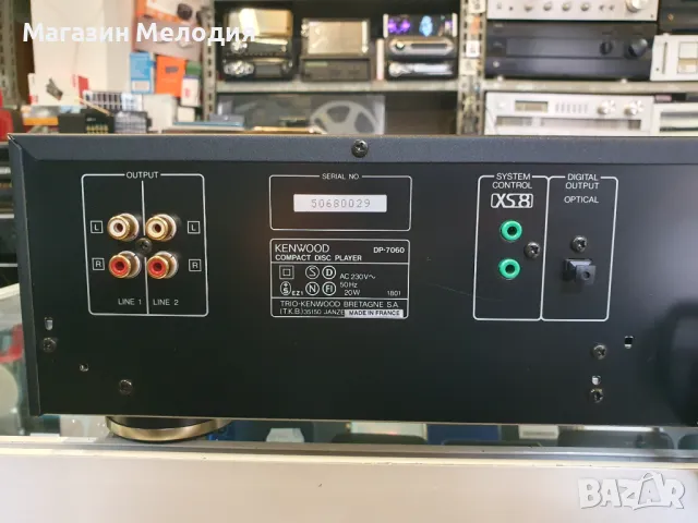 CD Player Kenwood DP-7060  В отлично техническо и визуално състояние., снимка 10 - Декове - 49313016