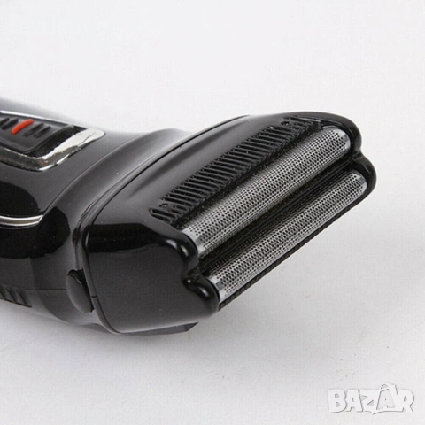 Тример за мъже Kemei KM-8013 с миеща се глава, Черен