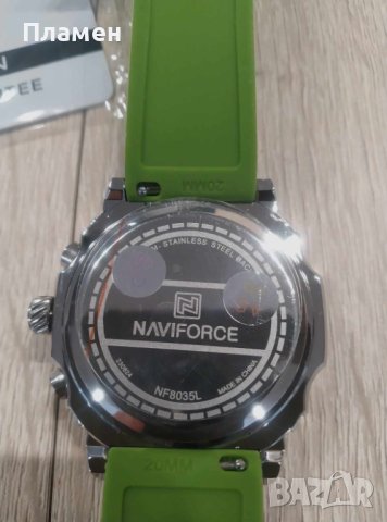 Мъжки ръчен часовник NAVIFORCE  кварцов, календар, хронограф,  водоустойчив, снимка 5 - Мъжки - 44412738