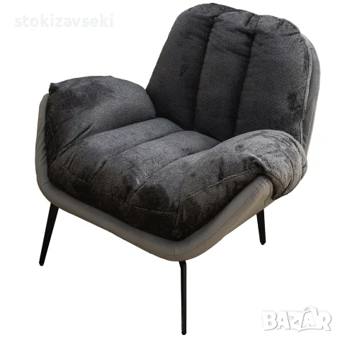 Кресло, 3 цвята, 95*80*83 см, снимка 2 - Дивани и мека мебел - 56541092