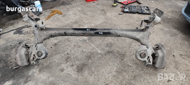 Заден мост Peugeot 308 1.4-95к.с.16VVT, снимка 2 - Части - 53244893