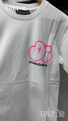 тениски Burberry dolce gabbana , снимка 5 - Тениски - 52786851