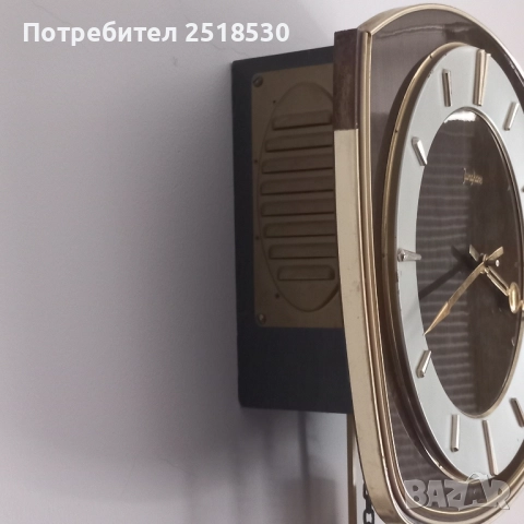 Стенен часовник Junghans , снимка 2 - Антикварни и старинни предмети - 51617446