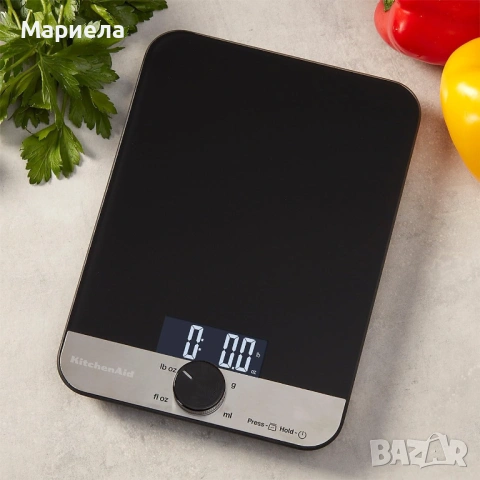 KitchenAid дигитална кухненска везна със стъклен плот, снимка 7 - Други стоки за дома - 53030121