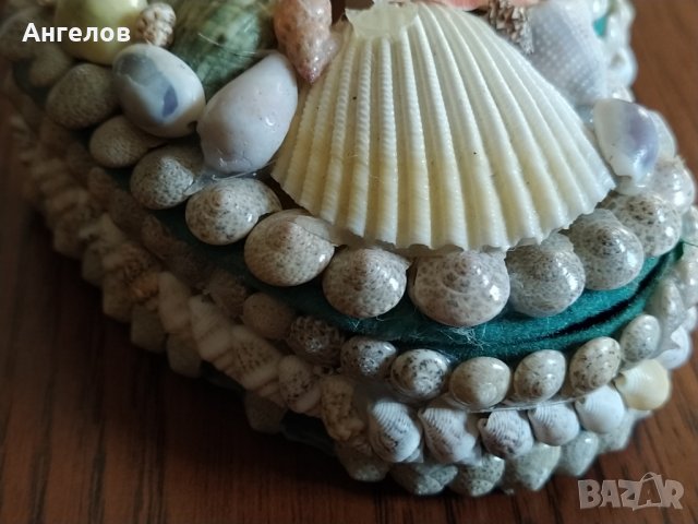 Кутийка за "нещица" с екзотични раковини, снимка 6 - Колекции - 30110564