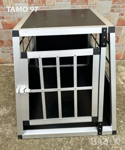 Продавам алуминиева клетка веднъж използвана, снимка 1