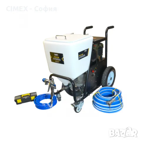 ПРОМО 22%!!! Машина за мазилки и шпакловки CIMEX TSC 8.55