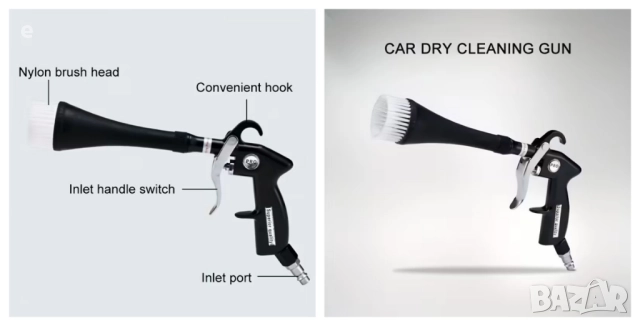 Пневматичен пистолет за сухо почистване Tornador PRO - EU стандарт, снимка 7 - Компресори - 52522388