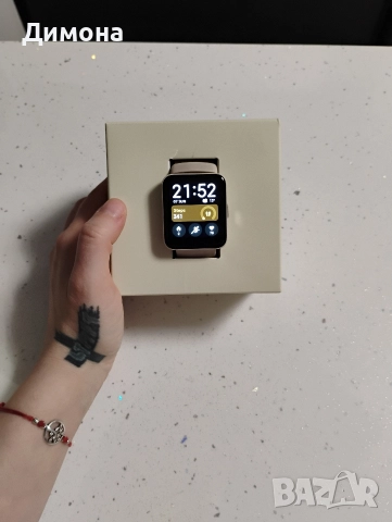 Продавам Смарт часовник Xiomi Mi Watch Lite/Redmi Watch, снимка 2 - Дамски - 52683227