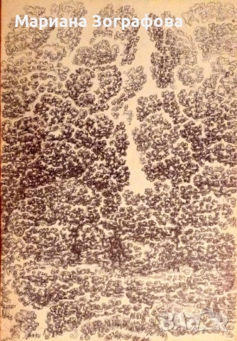 Картина-офорт, худ. Т. Манолов 1988 г., - Графики - худ. М. Зографова, - и Голяма дървена рамка, снимка 8 - Антикварни и старинни предмети - 49137840