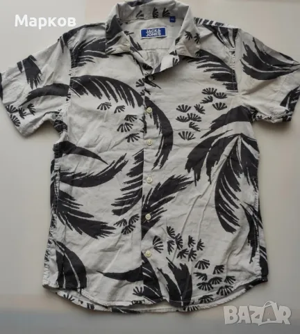 JACK & JONES - 152см - Детска Риза Къс Ръкав, снимка 1