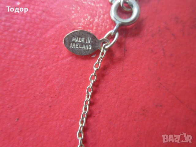 Страхотно позлатено колие Авон Ирланд перла, снимка 3 - Колиета, медальони, синджири - 37669012