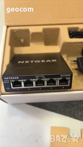 5-Port Gigabit Ethernet Easy Smart Managed Essentials Switch GS305E, снимка 5 - Суичове - 55921663