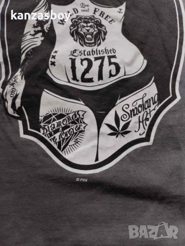 fox tattoo girl - страхотна мъжка тениска S, снимка 4 - Тениски - 50489070