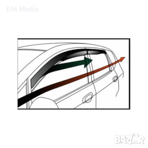 Ветробрани за Кия Kia Sportage 2016-2021г. Kомплект 4 броя предни и задни, снимка 4 - Аксесоари и консумативи - 42890959
