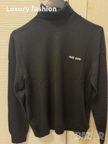 Дамско поло Miu Miu, снимка 2 - Блузи с дълъг ръкав и пуловери - 52463998