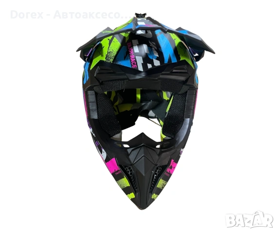 Детска мотокрос каска за мотор, ендуро, велосипед и ATV - XS и S, снимка 6 - Аксесоари и консумативи - 54221271