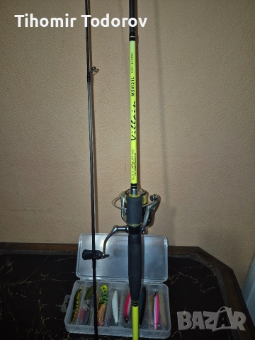 спининг комплект с примамки