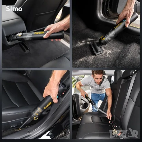 Fanttik V8 Apex безжичната преносима прахосмукачка, снимка 4 - Прахосмукачки - 56093085