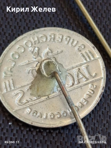 Пет значки стари редки BETKE,JACQUES, CALIFORNIA за КОЛЕКЦИЯ 26745, снимка 9 - Колекции - 50905986