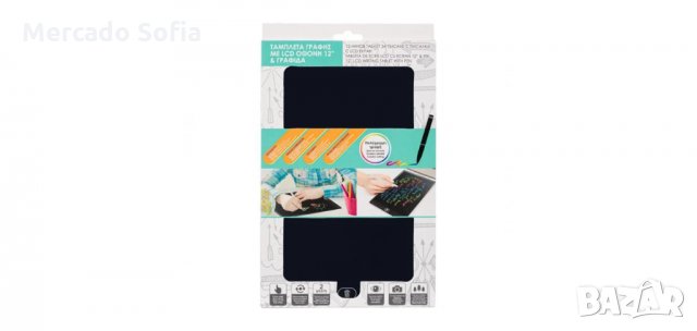 Таблет за писане с 12" LCD екран и химикалка Rainbow , снимка 4 - Образователни игри - 33744868