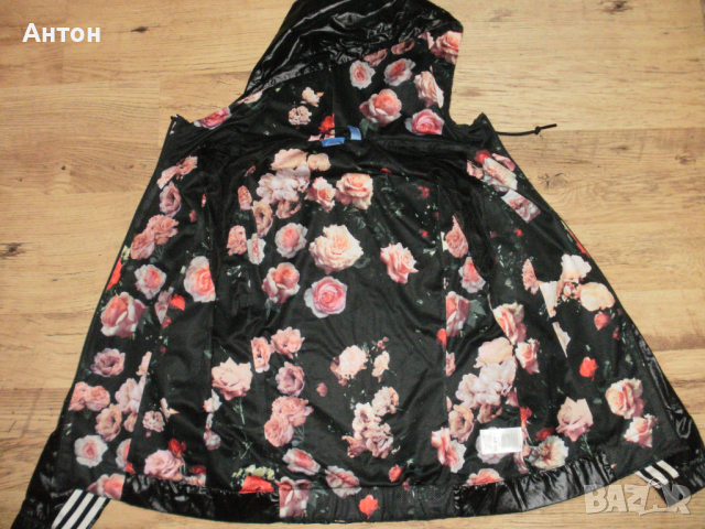 ADIDAS оригинално дамско тънко яке 38, снимка 9 - Якета - 44698732