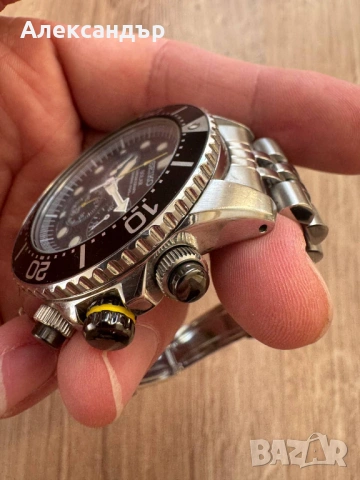 Seiko Solar Chronograph Diver’s 200 m, снимка 3 - Мъжки - 53184720